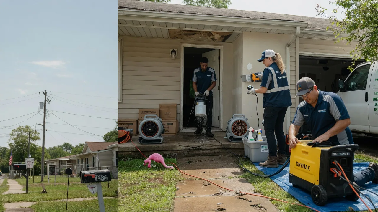 Storm Damage Water Removal in Saint Mary Of The Woods, IN near me